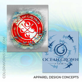 Apparel Design Concepts - Commissioned Ocean Grown 1