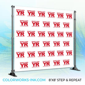 8ft x 8ft Step & Repeat