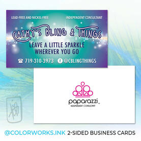 2-Sided Business Cards UV Coated